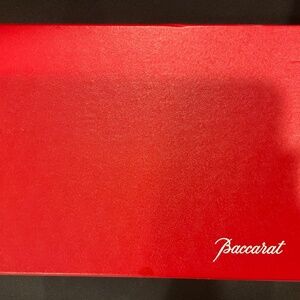 Set of 2 Baccarat glasses